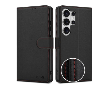 Etui do telefonów Tech-Protect Wallet Galaxy S26 Ultra Black/Red
